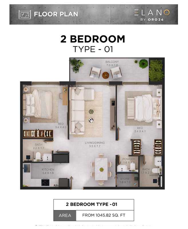 Type 1 -2BHK_copy_45